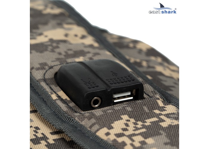 Рюкзак EastShark S-016-2 (USB, AUX) пиксель