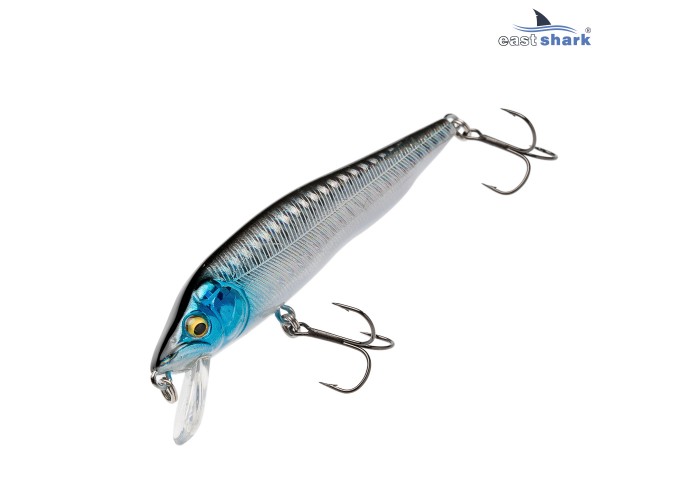 Воблер EastShark Kudo 9.5см. 10г. 0.8-1m Suspending col.#002