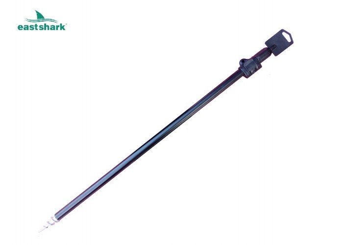 Подставка под сигнализатор с буром и зажимом 1,8 м "толстая"