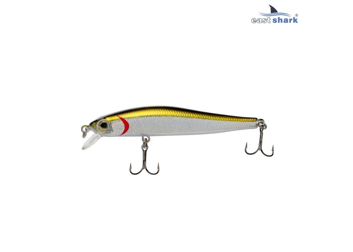 Воблер EastShark Minnow 7см. 5.3г. 0.5-1m Suspending col.#008