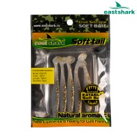 Силиконовая приманка ES3118 75 мм (5 шт/уп) color: K013 Силиконовая приманка ES3118 75 мм (5 шт/уп) color: K013