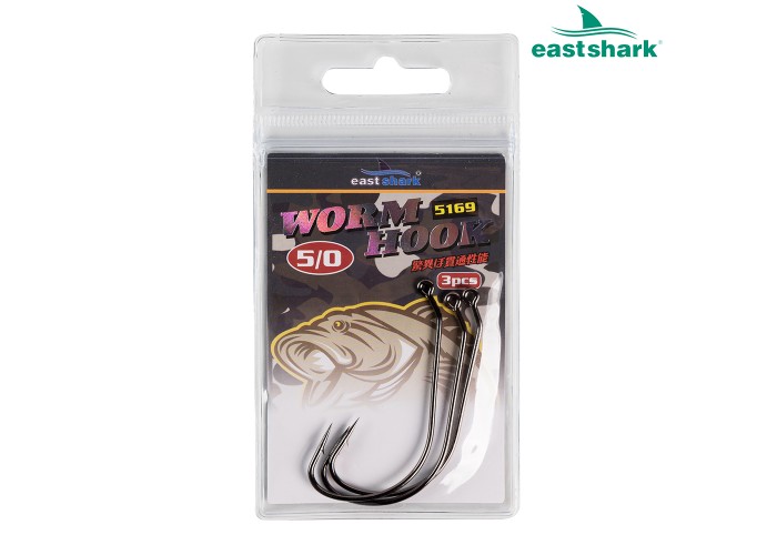 Крючки офсетные 5169  № 5/0