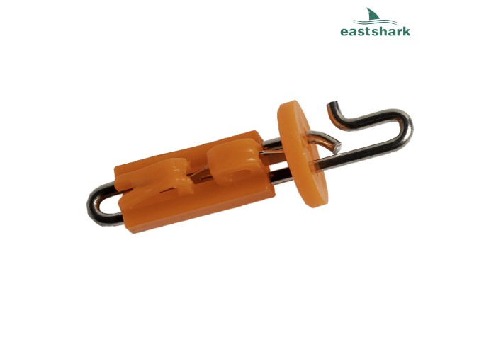 Клипса для дальнего заброса (Splash down solo bait clips) цвет желтый