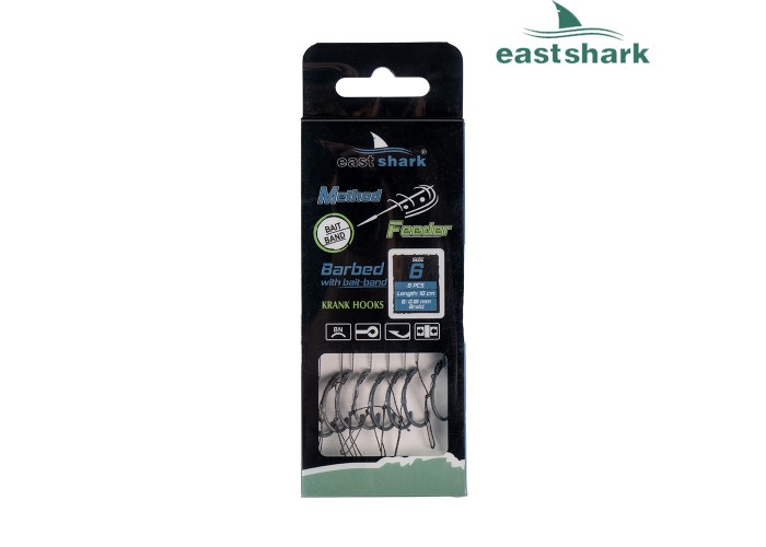 Поводок готовый для Flat крючок №6 (уп. 8шт.)