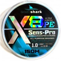 Шнур EastShark Sens-Pro X8 150м 0,22мм #2.5 голубой