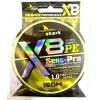 Шнур EastShark Sens-Pro X8 (150м) 0,14мм #0.8 желтый