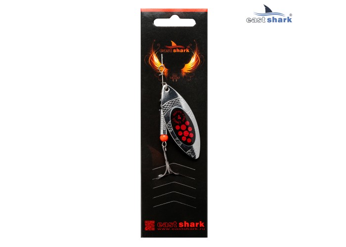 Блесна вращающаяся (уп./5шт.) EastShark Longer размер-4 col.#607
