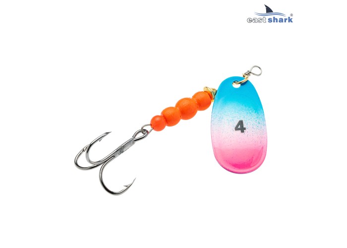 Блесна вращающаяся (уп./5шт.) EastShark Screw размер-4 (9 грамм) col.#783
