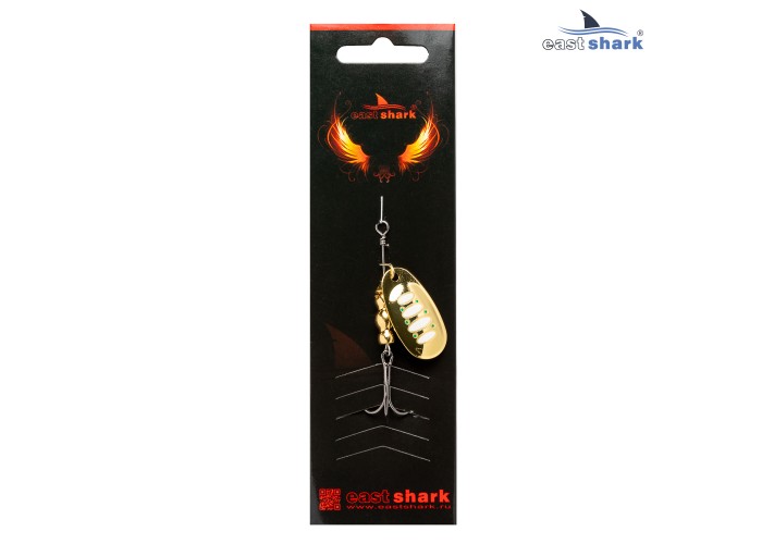 Блесна вращающаяся (уп./5шт.) EastShark Screw размер-4 col.#707