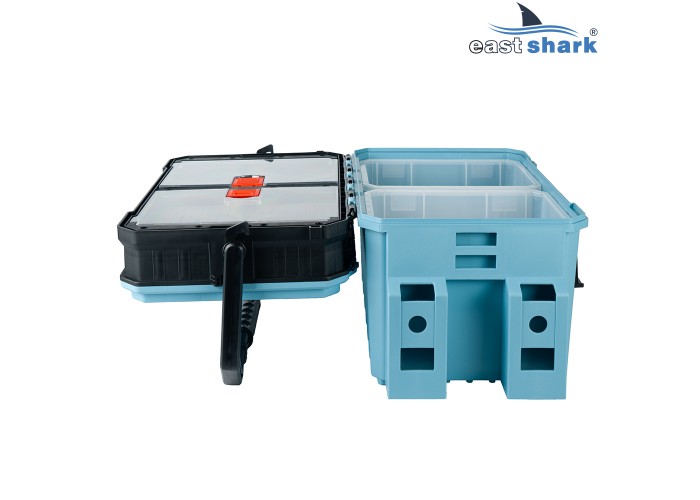 Ящик рыболовный EastShark LY85 голубой