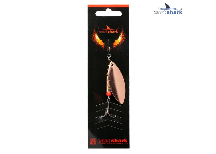 Блесна вращающаяся (уп./5шт.) EastShark Longer размер-3 col.#617