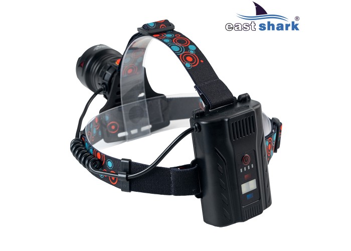 Фонарь налобный EastShark FA-340 синий свет