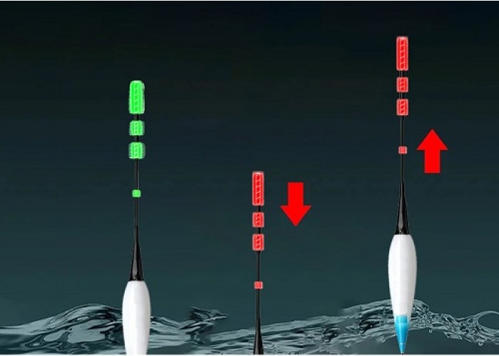 Поплавок электронный с датчиком поклевки ES 6 гр. белый