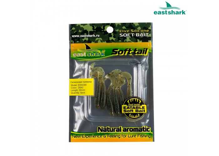 Силиконовая приманка ES54390 50 мм (6 шт/уп) color: D042