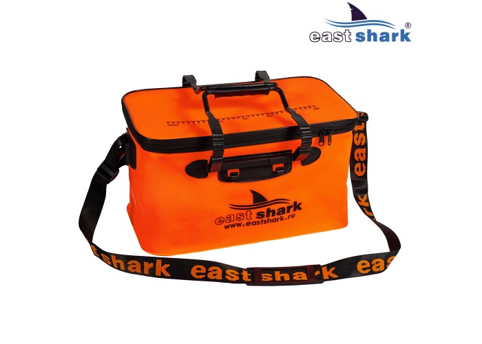 Ведро для замеса прикормки квадратное оранжевое  D 45