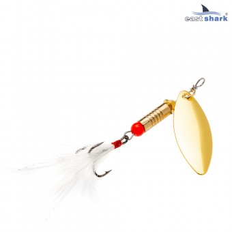 Блесна вращающаяся (уп./5шт.) EastShark Zander размер-1 col.#530