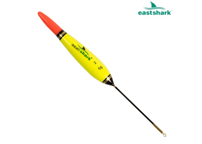 Поплавок с батарейкой короткий желтый 7 гр.