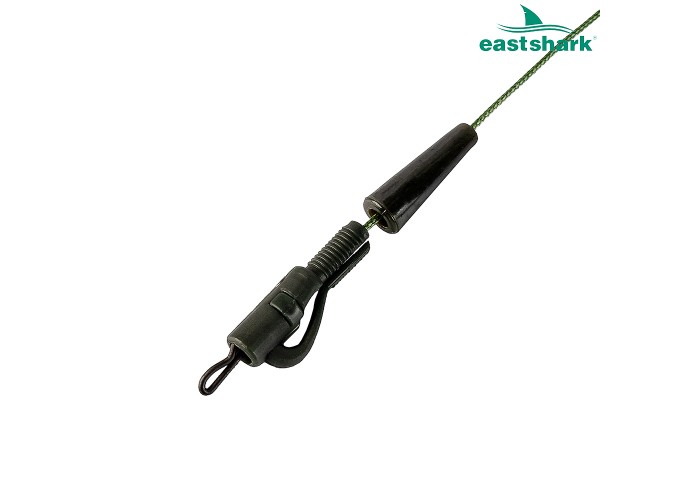 LEAD CORE SYSTEM & SAFETY CLIP 35 LB #001