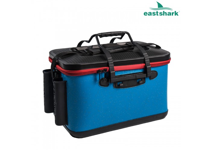 Ящик рыболовный с держателями удилищ размер L (цвет в ассортименте)