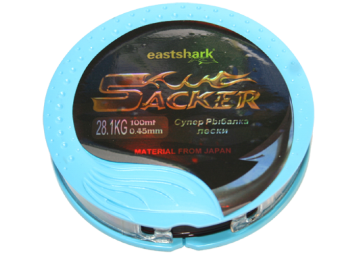 Леска SACKER 0,25 100 м (вишневый цвет)