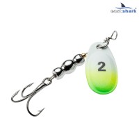 Блесна вращающаяся (уп./5шт.) EastShark Screw размер-2 (5 грамм) col.#739