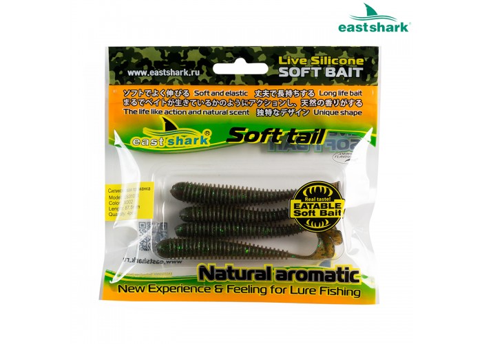 Силиконовая приманка ES31011 87,5 мм (4 шт/уп) color: X002