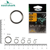 Кольцо заводное 10 мм (уп./15шт.)