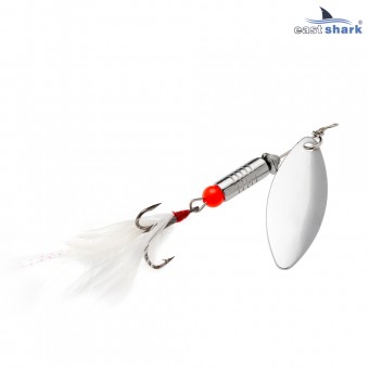 Блесна вращающаяся (уп./5шт.) EastShark Zander размер-1 col.#520