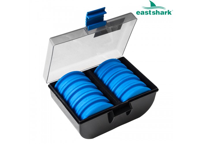 Поводочница круглая набор 10 шт. Е 018 синяя