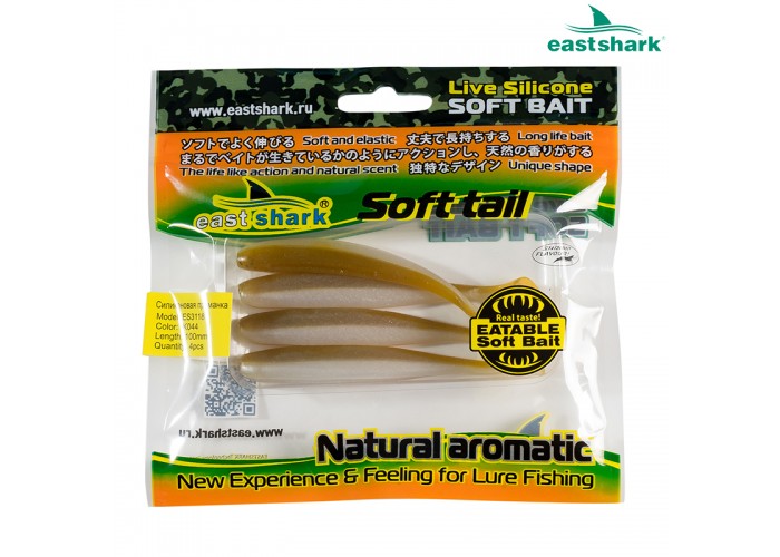 Силиконовая приманка ES3118 100 мм (4 шт/уп) color: K044