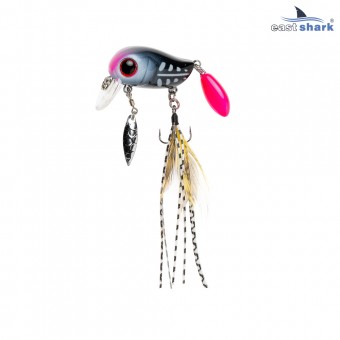 Воблер EastShark Hybrid 5.4см. 4.8г. 0-0.1m Floating col.#013