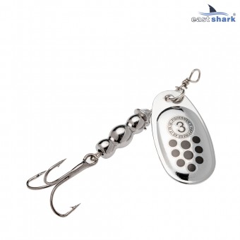 Блесна вращающаяся (уп./5шт.) EastShark Screw размер-3 col.#730