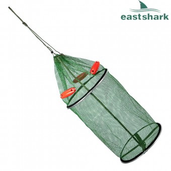 Садок прорезиненный с поплавком ES d45 70 см