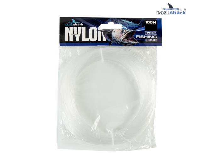 Леска EastShark NYLON в мотке (100м) 1,2 мм прозрачная