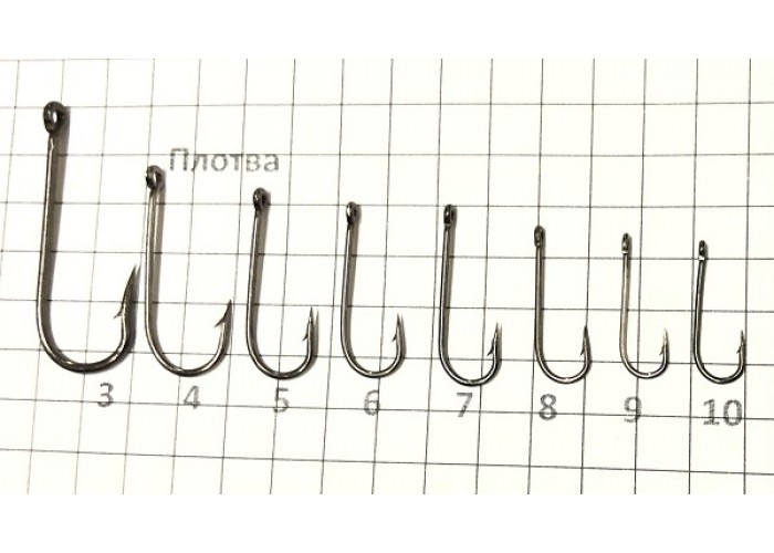 Крючки Katana Плотва №3 (10 шт./уп.)