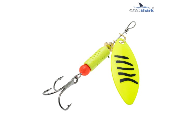 Блесна вращающаяся (уп./5шт.) EastShark Longer размер-1 (5 грамм) col.#670