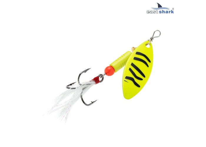 Блесна вращающаяся (уп./5шт.) EastShark Zander размер-1 (5 грамм) col.#560