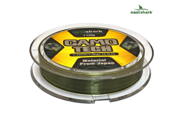 Леска GAMO TECH 0,16 110 м зелёно-чёрная