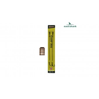 Поводок карповый 15 lb №6 (уп.2шт.)