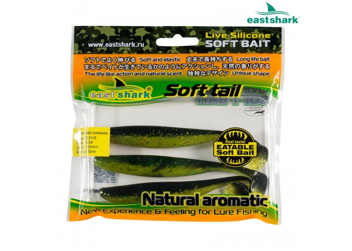 Силиконовая приманка ES3118 120 мм (3 шт/уп) color: K034