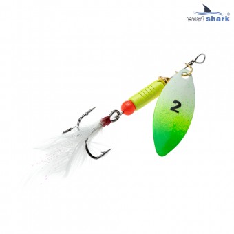 Блесна вращающаяся (уп./5шт.) EastShark Zander размер-2 (7 грамм) col.#550