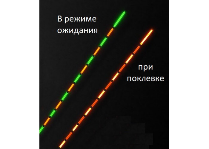 Поплавок электронный с датчиком поклевки ES 6 гр. оранжевый