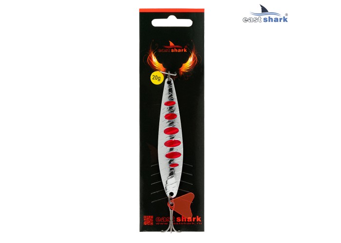 Блесна колеблющаяся (уп./5шт.) EastShark Narrow 20 грамм col.#224