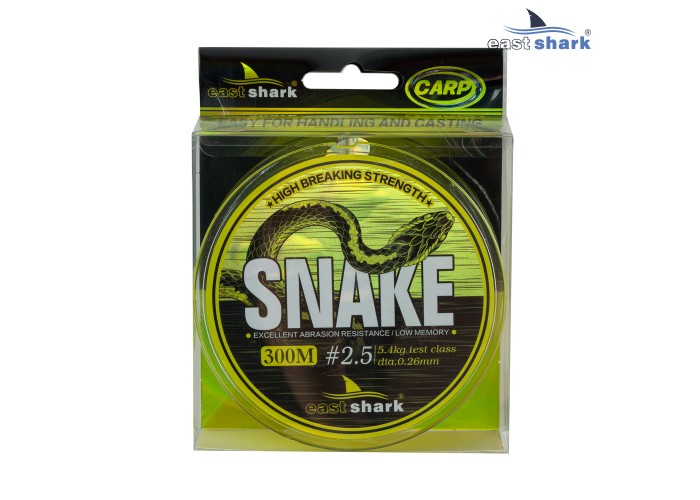 Леска 300м EastShark SNAKE 0,34 мм
