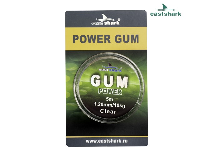 Фидергам POWER GUM clear 5 м 1.2 мм