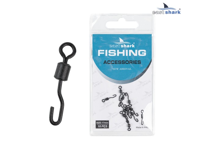 Вертлюг с быстросъемом с кольцом EastShark F116 17мм