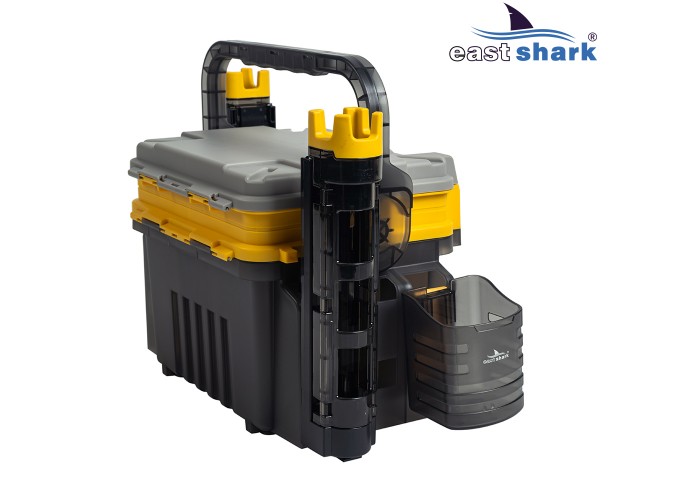 Ящик рыболовный EastShark MB-705 желтый малый