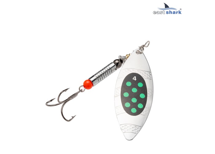 Блесна вращающаяся (уп./5шт.) EastShark Longer размер-4 col.#602
