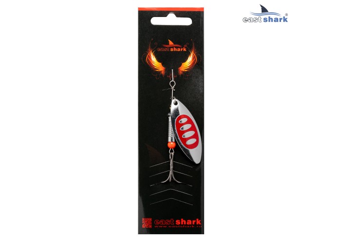Блесна вращающаяся (уп./5шт.) EastShark Longer размер-2 col.#612