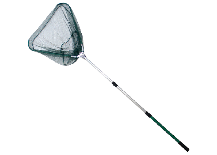 Подсак треугольный зелёный капрон 500